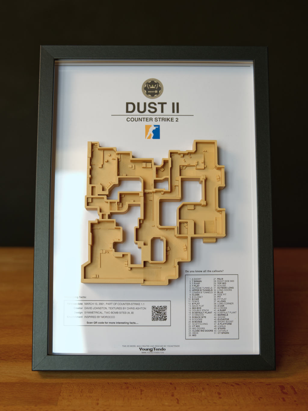 "Counter Strike 2" 3D map collection