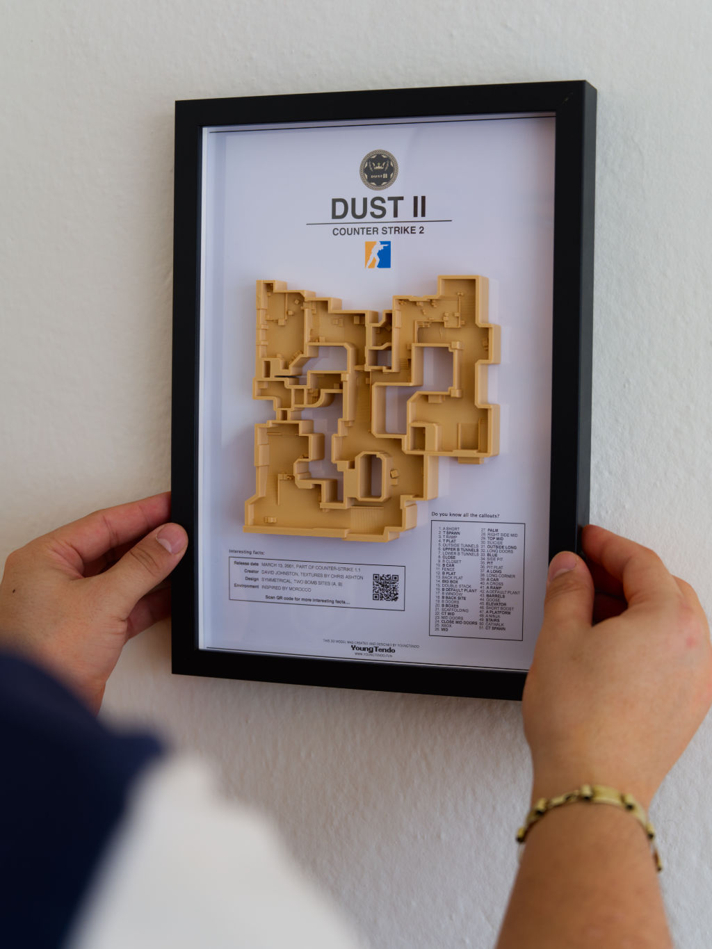 "Counter Strike 2" 3D map collection