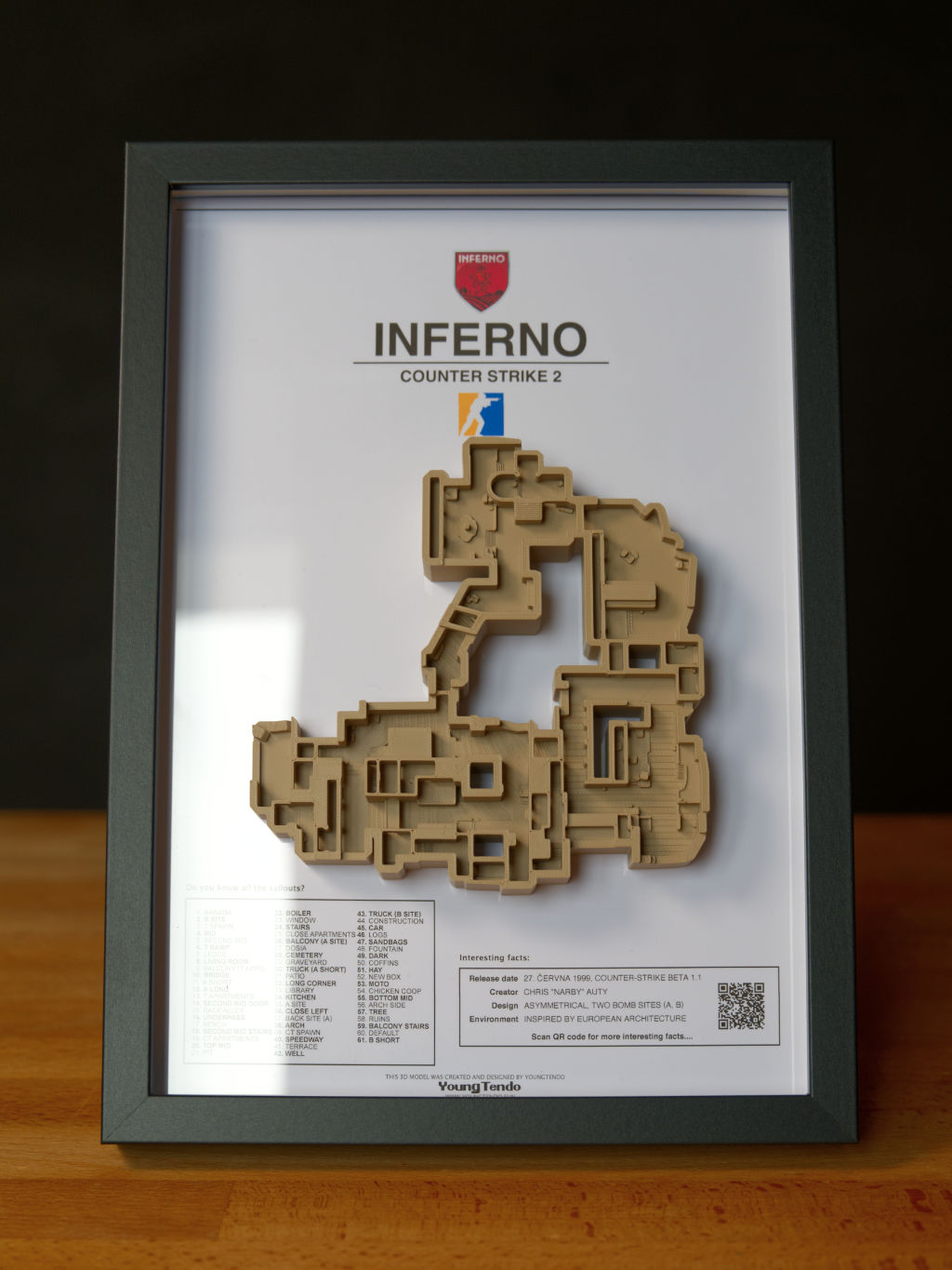 "Counter Strike 2" 3D map collection