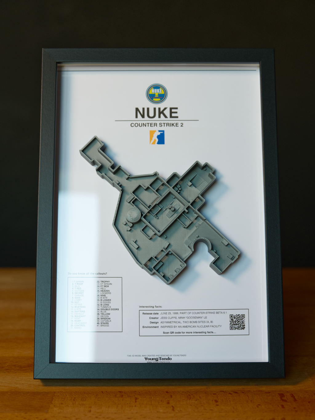 "Counter Strike 2" 3D map collection