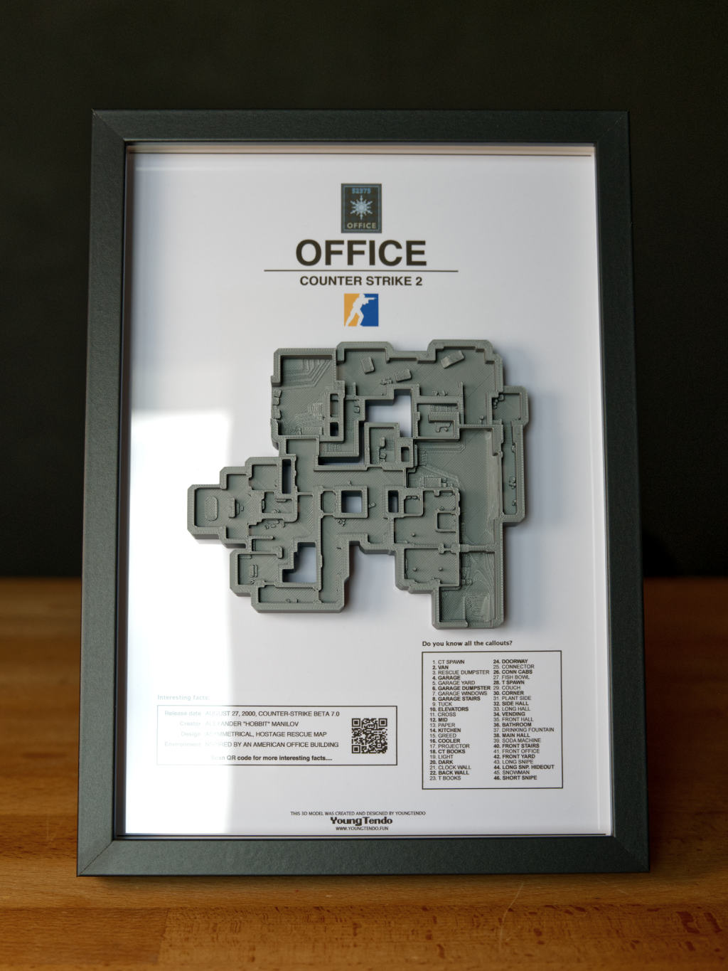"Counter Strike 2" kolekce 3D map