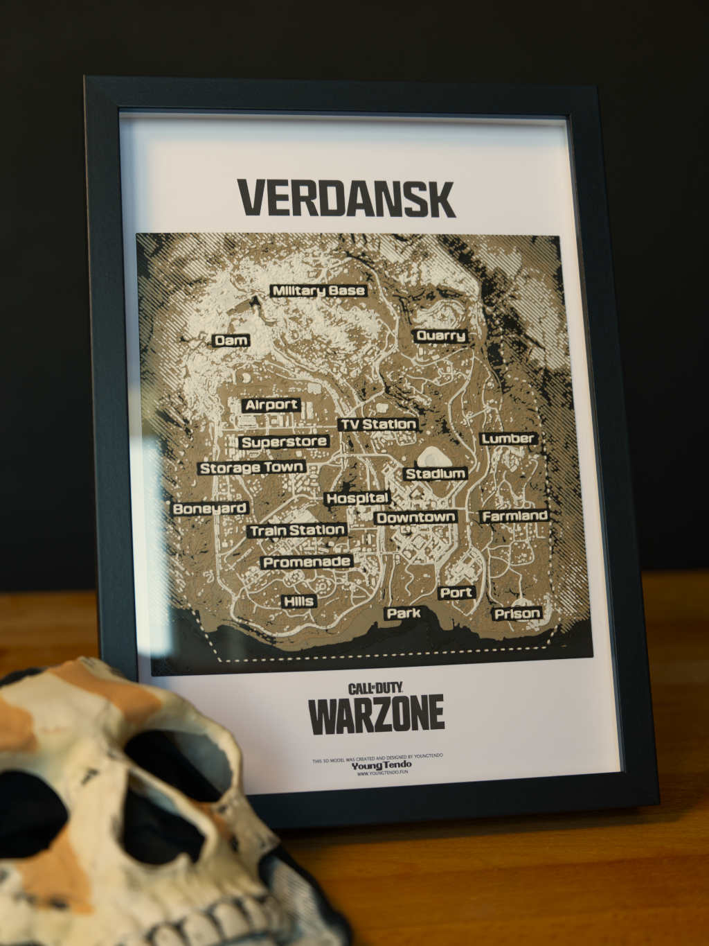 Verdansk 3D map