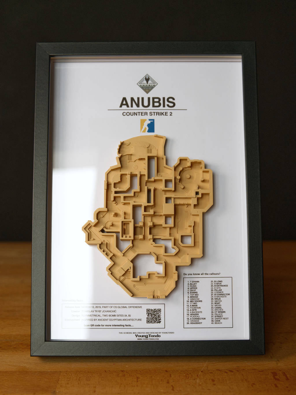 "Counter Strike 2" 3D map collection