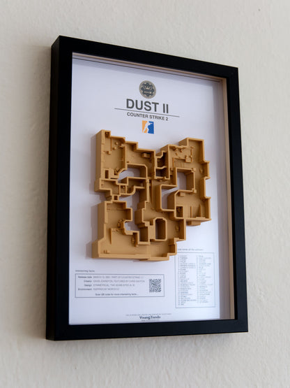 3D mapa "Dust II" Counter Strike 2