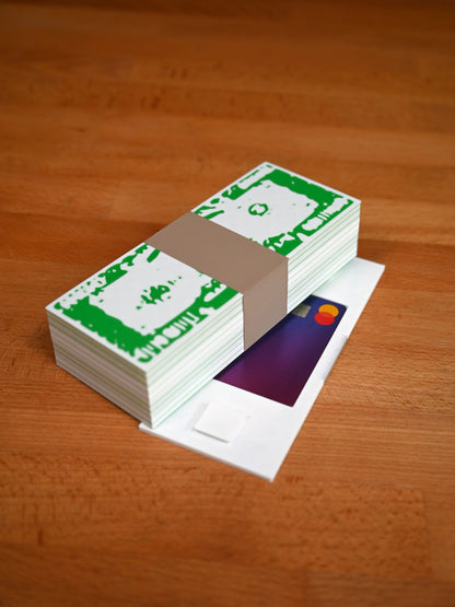"GTA Money Brick" payment card holder