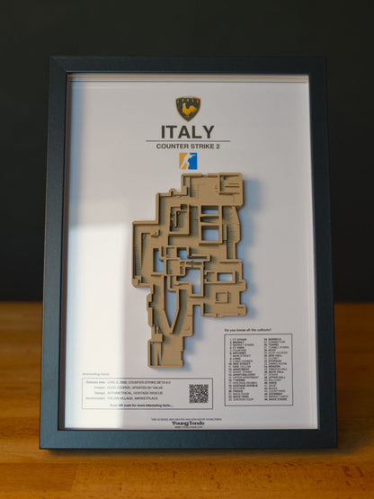 "Counter Strike 2" kolekce 3D map
