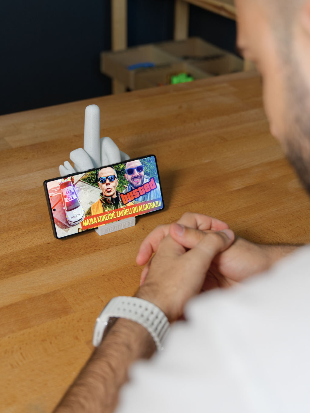 "F*CK DEZO" Phone Stand