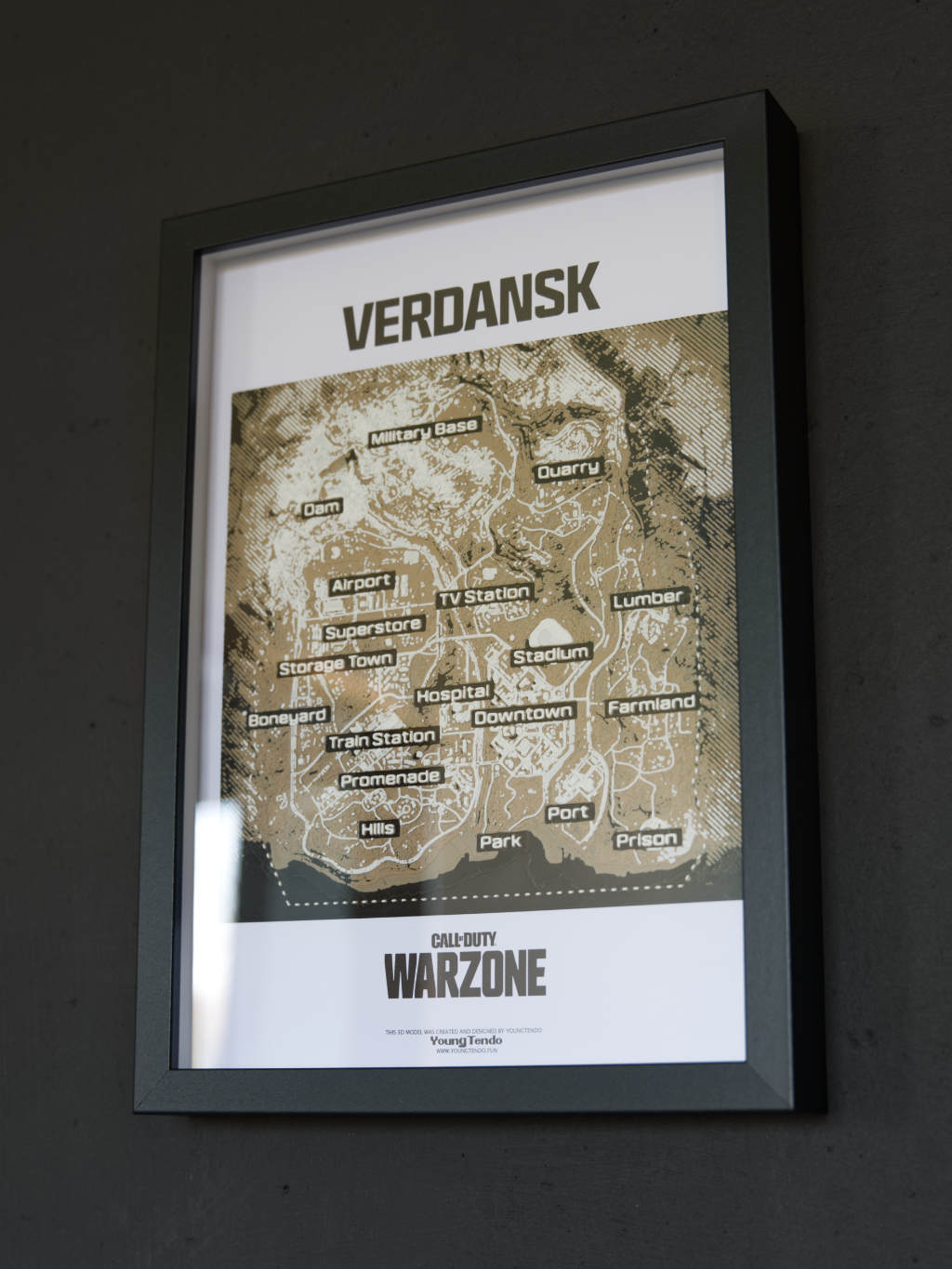 Verdansk 3D map