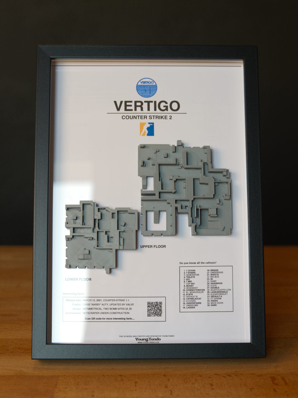 "Counter Strike 2" 3D map collection
